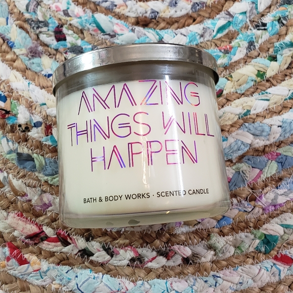 Amazing Things Will Happen 3 wick candle